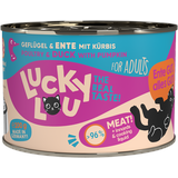 Lucky Lou 6x 200g Adult Geflügel & Ente Lucky Lou Katzenfutter nass