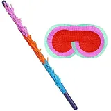 Unique 80804Q Pinata Buster Stick und Augenbinde Set – 50,8 cm | 2 Stück