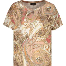 Monari T-Shirt mit Paisleymuster Mehrfarbig 40