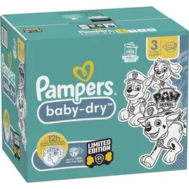 Pampers Baby-Dry Gr. 3 (6-10 kg) 234 St. Paw Patrol Edition