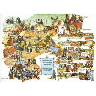 Bauernhäuser und Bauerntrachten in Deutschland