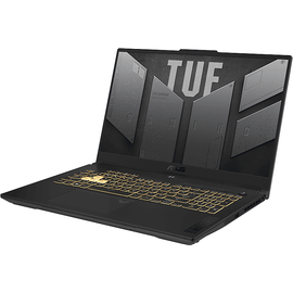 Asus TUF Gaming A17 FA707NV-HX013W, Notebook, mit 17,3 Zoll Display, AMD RyzenTM 7,7735HS Prozessor, 16 GB RAM, 1 TB SSD, NVIDIA GeForce RTX 4060, Grau, Windows 11 Home (64 Bit)