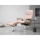 Stressless Stressless® Relaxsessel »Consul«, mit Cross Base, Größe S, M & L, Holzakzent Eiche, pink