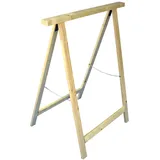 Klappbock/Arbeitsbock Profi mit  Kette 75 cm x 90 cm Holz