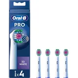 Oral-B Pro 3D White elektrische Zahnbürstenköpfe – 4er-Pack