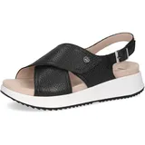 CAPRICE Komfort-Sandalen Damen Schwarz 41