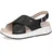 CAPRICE Komfort-Sandalen Damen Schwarz 41