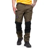 RevolutionRace Herren Nordwand Pro Pants, Hose zum Wandern und für viele Outdoor-Aktivitäten, Mud, S