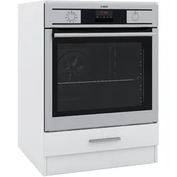 Kontor Hermsen Ofenschrank 60cm weiß