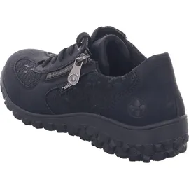 Rieker Keilsneaker Damen Schwarz 38