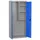 Proregal Putzmittelschrank AMEGO 180 x 80 x 40 cm Blau-Grau