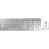 Cherry DW 9100 Slim US Set weiß/silber