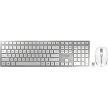 Cherry DW 9100 Slim US Set weiß/silber
