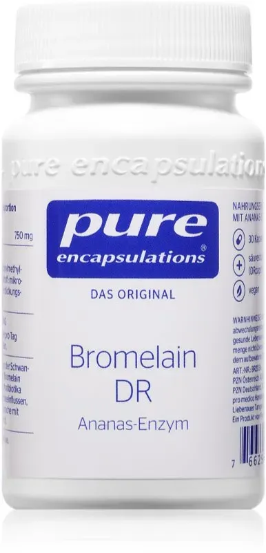 Pure Encapsulations Bromelain DR Kapseln mit Verdauungsenzymen 30 KAP