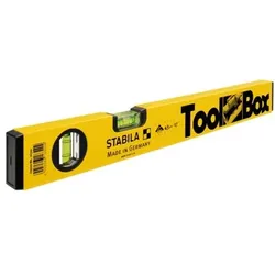 Wasserwaage TOOLBOX, 43cm - gelb