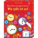 Usborne Publishing Meine Wisch-und-weg-Lernkarten: Wie spät ist es?