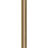 Novel Akustikpaneel Eiche hellbraun acous Comfort Light, Hellbraun, Holz, Holzwerkstoff, Eiche, furniert, 30x0.61x250 cm, Fsc, Tapeten & Wandverkleidungen, Akustikpaneele
