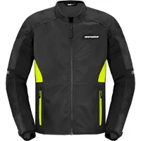 Spidi Super Net Textiljacke - Schwarz/Neon-Gelb - M