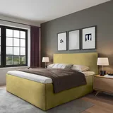 Halmon Schlafkomfort Betten Gent 160 x 200 cm H3 Gelb