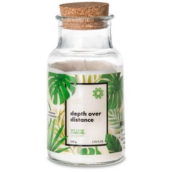 WE LOVE CANDLES Duftkerze Go Green - Depth over distance 220g Kerzen 