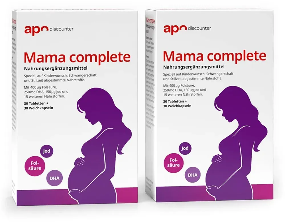 Mama complete Schwangerschafts-Vitamine von apodiscounter