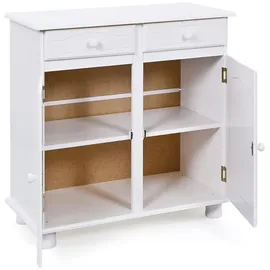 Interlink Sideboard 88 x 87 x 43 cm Weiß