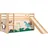 Spielbett Pino 90 x 200 cm Kiefer massiv beige