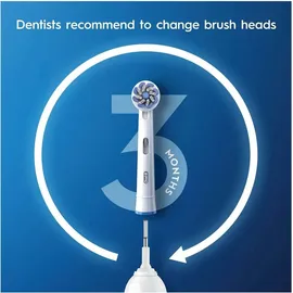 Oral-B Pro 3 3000 Sesitive Cean weiß + Aufsteckbürste