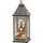 Konstsmide Holzlaterne LED 8 Dioden 6h Timer 6,5 cm Weiß