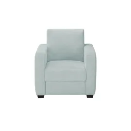 bobb Sessel Lisa de Luxe Mikrofaser 85 x 90 x 93 cm Blau mit Boxspringpolsterung