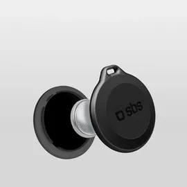 SBS Ortungsgerät Schlüssel- und Objekt-Ortungsgerät 100 dB Alarmton wasserdicht IP65 mit Schlüsselring Schwarz