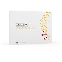 ZinZino Vitamin D Test für Zuhause - Selbsttest Vitamin D - Analyse von Vitamin D3 aus Allen Drei Quellen - Vitamin D Messgerät - Vitaminmangel Test Kit - Professionelle Laboranalyse