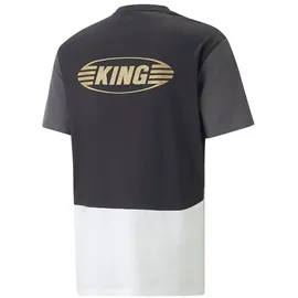 Puma King Kurzarm-t-shirt - Puma Black / Shadow Gray - M