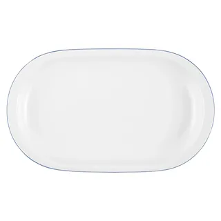 Seltmann Weiden 001.718871 Blaurand Compact - Platte/Servierplatte - oval - 33 cm