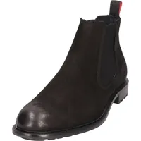 Bugatti Stiefelette Stiefelette Nubukleder/Textil - schwarz, 43