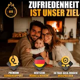 HVR 30 KG Anzündholz mit gratis 18 Stück Anzündwolle - Trockenes Anfeuerholz - 1 Stk - braun