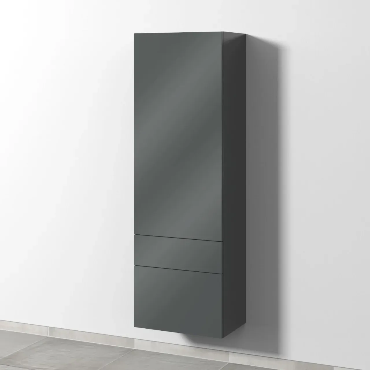 Sanipa Hochschrank Anschlag links 2morrow (P2274L) 1615x525x350 Anthrazit-Glanz, P227479L P227479L