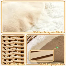 Yaheetech Kratzbaum 91 cm beige