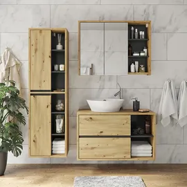 Vicco Waschbeckenunterschrank Viola 100 x 60 x 45,5 cm Braun