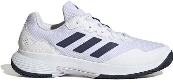 ADIDAS Herren Tennisoutdoorschuhe Gamecourt 2.0, FTWWHT/TENABL/FTWWHT, 48