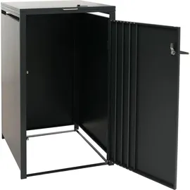 MCW Mülltonnenverkleidung O67 122 x 68 x 84 cm anthrazit
