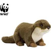 WWF Plüschtier Europäischer Fischotter (20cm) lebensecht Kuscheltier Stofftier