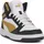 Puma Unisex Rebound V6 Sneaker, White-Archive Gold Black, 42 EU