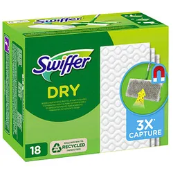 Swiffer DRY Staubfangtücher Mikrofaser, 18 Tücher