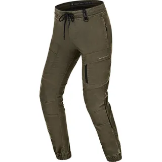 SHIMA Joggsy Damen Motorrad Textilhose grün-braun, Größe 32)