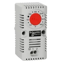 Schneider Electric NSYCCOTHCF Climasys-Thermostat, einfach °F (Öffner Heiz.)