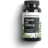 natural elements Vitamin D3 2000 I.E. Tabletten