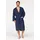 MY HOME Bademantel Travel blau XXL
