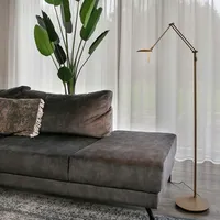 Steinhauer Stehleuchte Standleuchte Stehlampe Beistellleuchte, dimmbar Höhenverstellbar