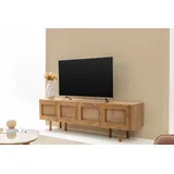 aea Modernes TV-Lowboard 50 cm X 64 cm X 50 cm Braun Holz